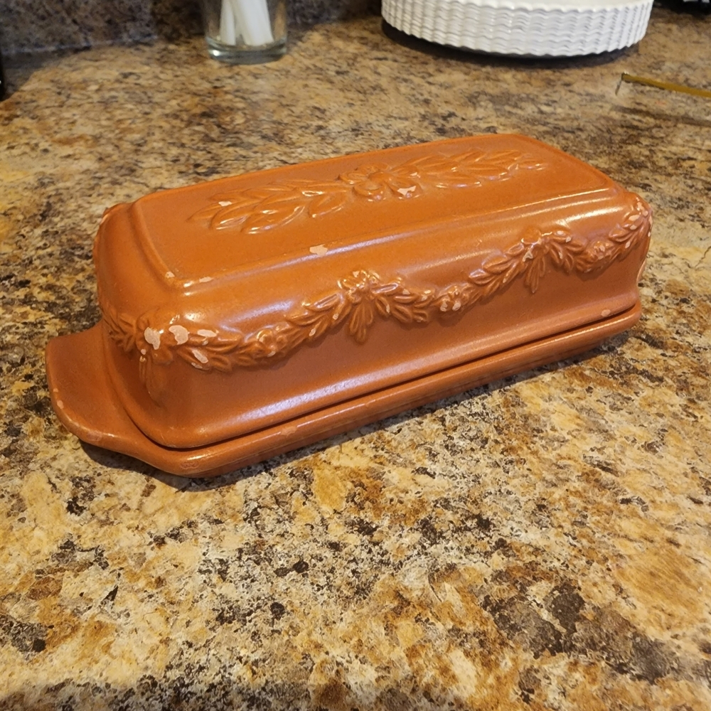 Avon butter dish
